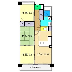 パールリバーの物件間取画像